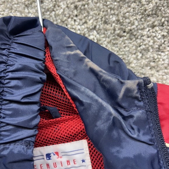 Atlanta Braves Windbreaker Mens XL Genuine Merchandise MLB Baseball Pullover VTG - Picture 15 of 15